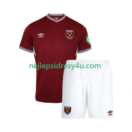 Fotbalový Dres West Ham United Dětské Domácí 2025/26